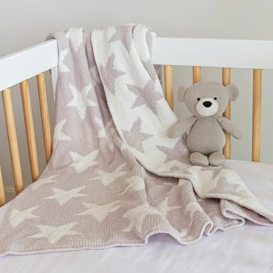 Living Textiles - Chenille Baby Blanket - Image 5